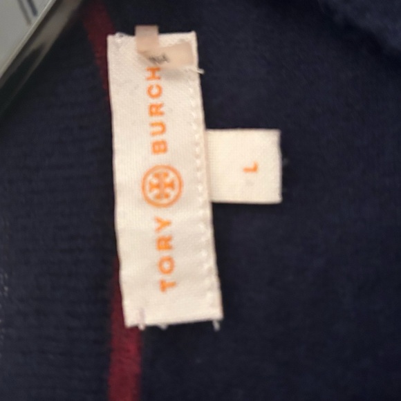 Tory Burch Cashmere Sweater with Gold Button Detail - Picture 7 of 7